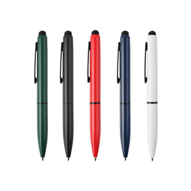 SVEN - Metal Ballpoint Pen with Stylus - Red