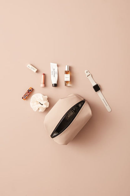 VINGA Baltimore Wash Bag - Beige