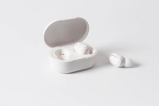 ALAVUS - RCS standard recycled plastic TWS Wireless Earbuds - White