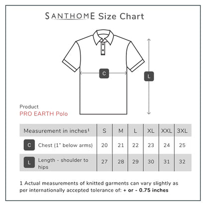 Santhome PRO EARTH (Mens) - The Fully Recycled Polo Shirt