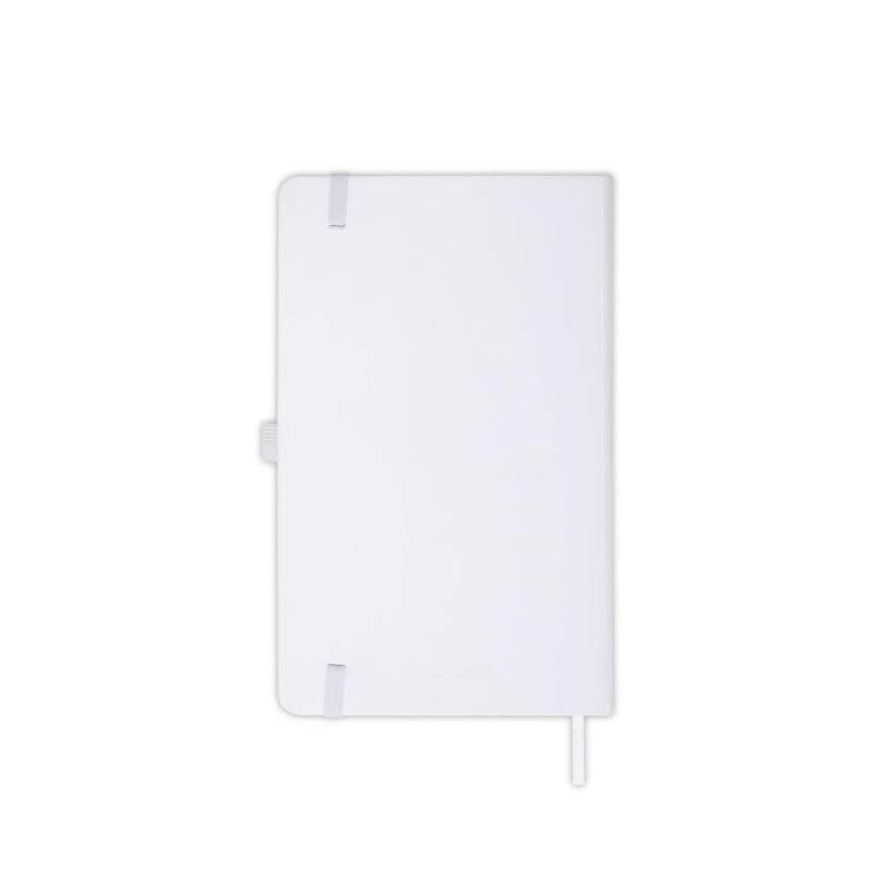 BARON - Santhome Expanded A5 Hard Cover Notebook - White