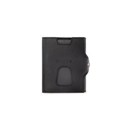 CROSS Soft Grain Leather 6CC Trifold Compact Wallet - Black