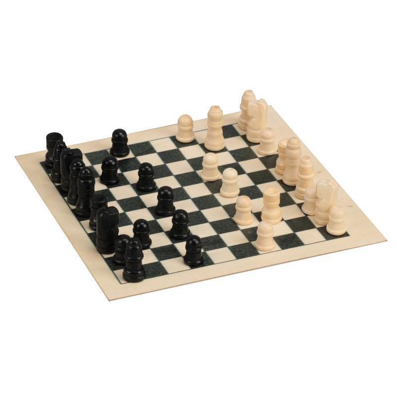 SAURIS - eco-neutral 4-in-1 Wooden Games Box