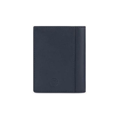 CROSS Soft Grain Leather Business Card Case - Navy Blue