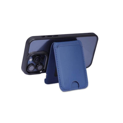 MAG3 - Giftology 3-in-1 Magnetic Wireless Charger Card Holder - Navy