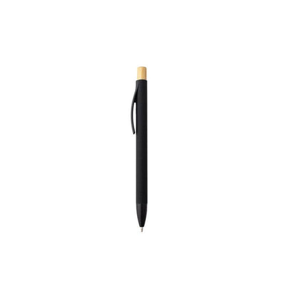 BOLT - Aluminium Push Action Ballpen - Black