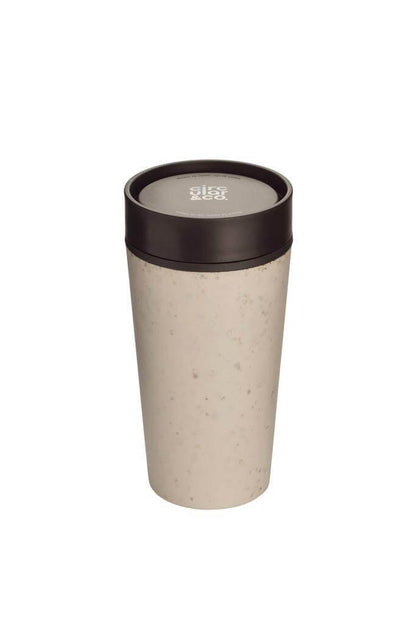 Circular Cup 12oz Cream & Cosmic Black