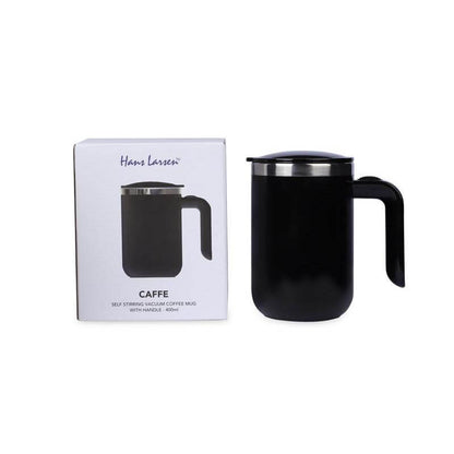 CAFFE - Hans Larsen Auto-Stirring Coffee Mug - Black