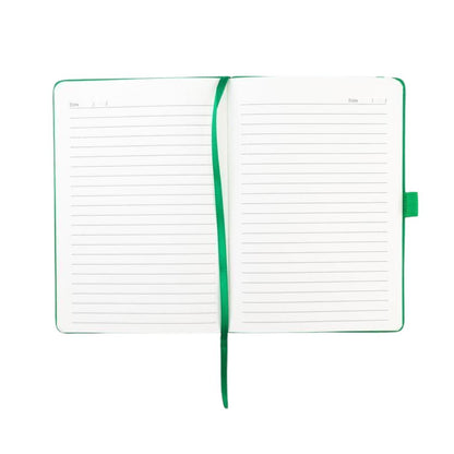 JURSI - Giftology A5 PU Notebook with Pen Loop - Green