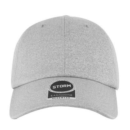STORM - Santhome Textured 6-panel Cap - Grey