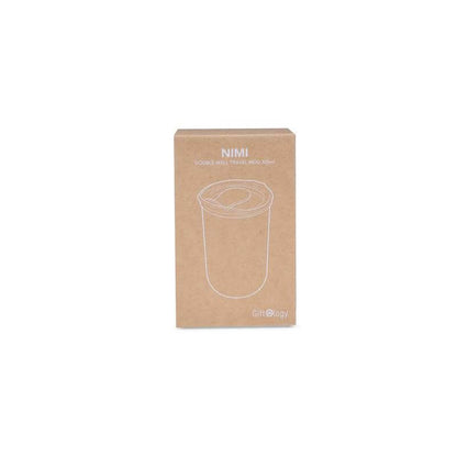 NIMI - Giftology Double Wall Travel Mug 300ml - Green