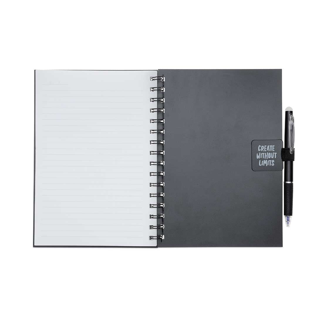 Santhome® Eternity - The Reusable Notebook & Pen Set - Black
